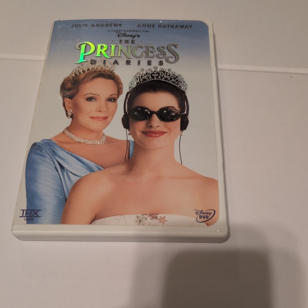 The Princess Diaries Disney DVD Full Screen Anne Hathaway Julie Andrews